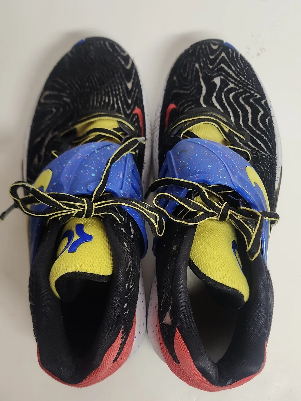 Nike KD Pop Art 2021 SZ 8/41 - Black/Blue/Yellow/Red Shoes Comfortsble Unique
